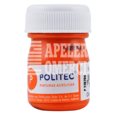 PINTURA ACRILICA 20 ML. NARANJA